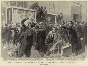 La Question Dreyfus à Paris, la Scène à la Chambre des Députés - Oswaldo Tofani